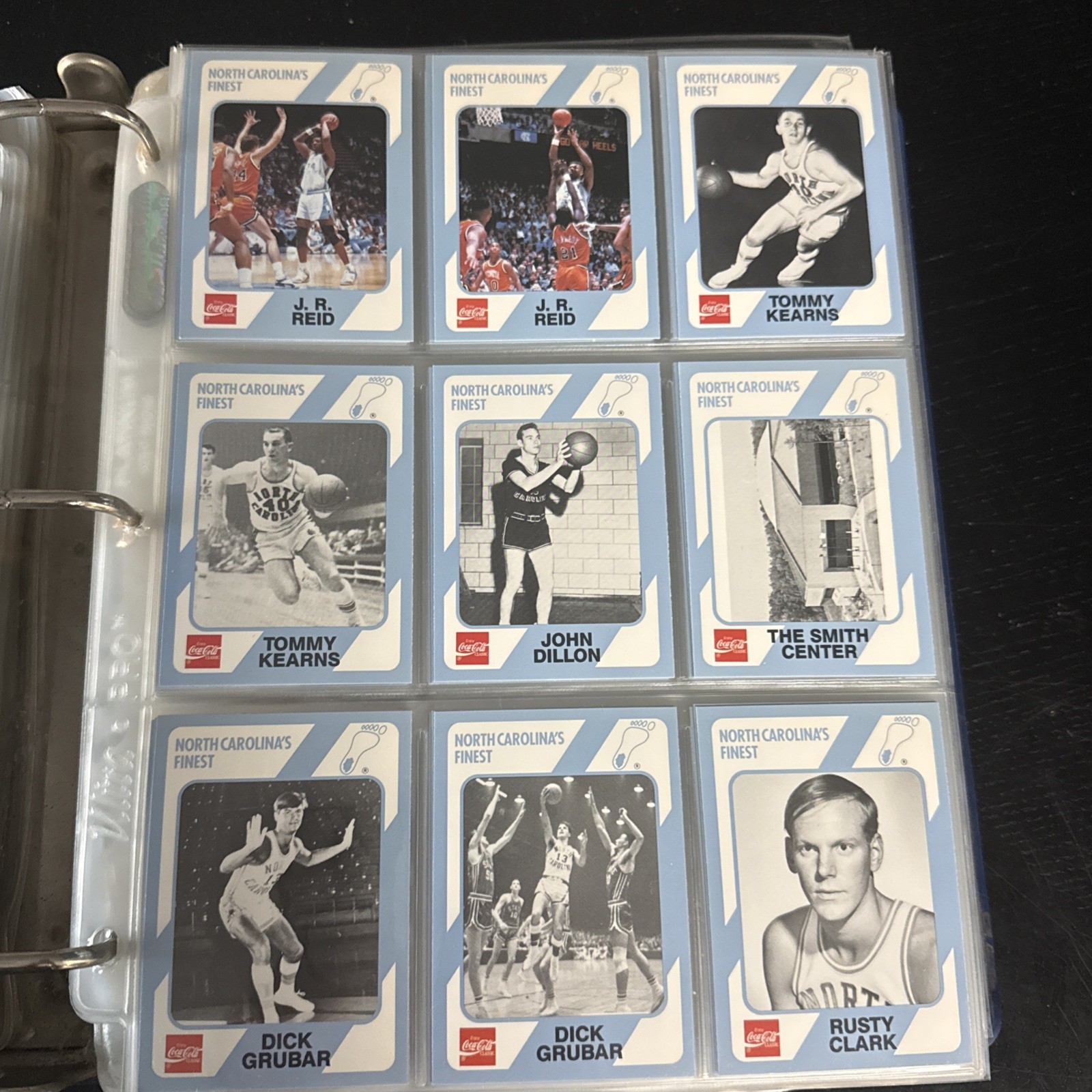 1989 North Carolina’s Finest Collegiate Collection Coca Cola UNC Tar Heels Pick