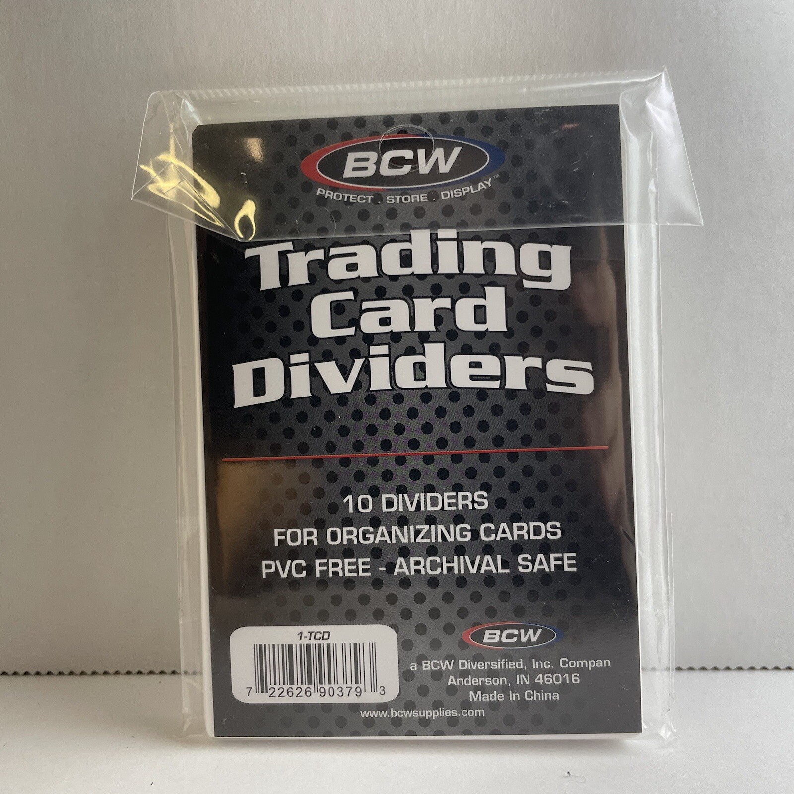BCW Trading Card Dividers 3 Packs Organization Cards Pokemon MTG Sports