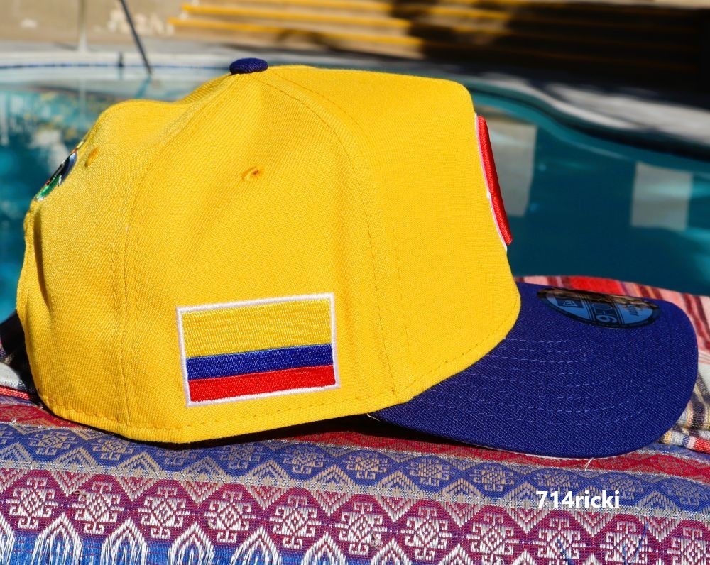 2026 WBC Colombia World Baseball Classic Snapback Hat New Era 9FORTY A-FRAME