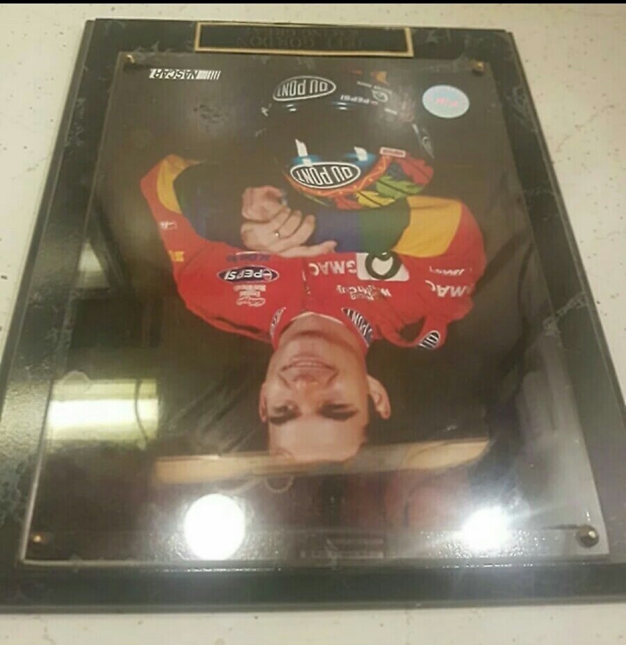 Nascar Jeff Gordon Plaque 10.5×13.5in