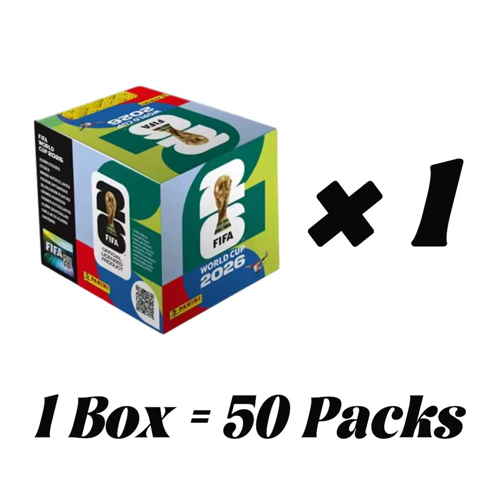 FIFA WORLD CUP 2026™ Official Sticker Collection – Box of 50 Packets