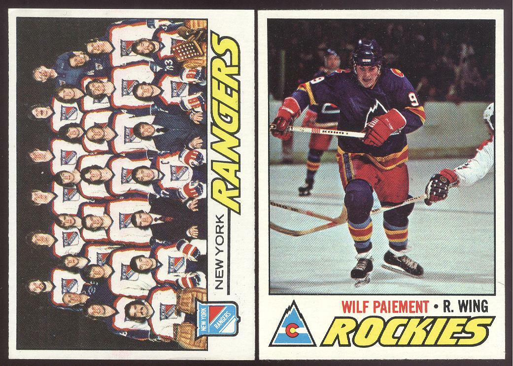1977 1978 TOPPS HOCKEY YOU PICK #1 – #132 NMMT ***** FREE SHIPPING *****