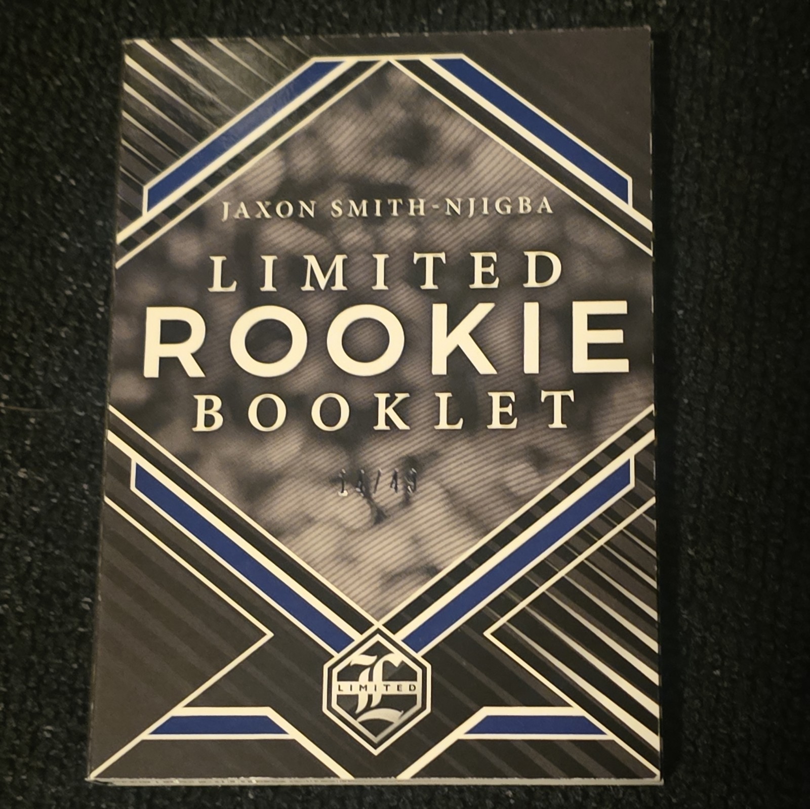 2023 Panini limited booklet Jaxon Smith-Njigba Rookie Patch Auto /49