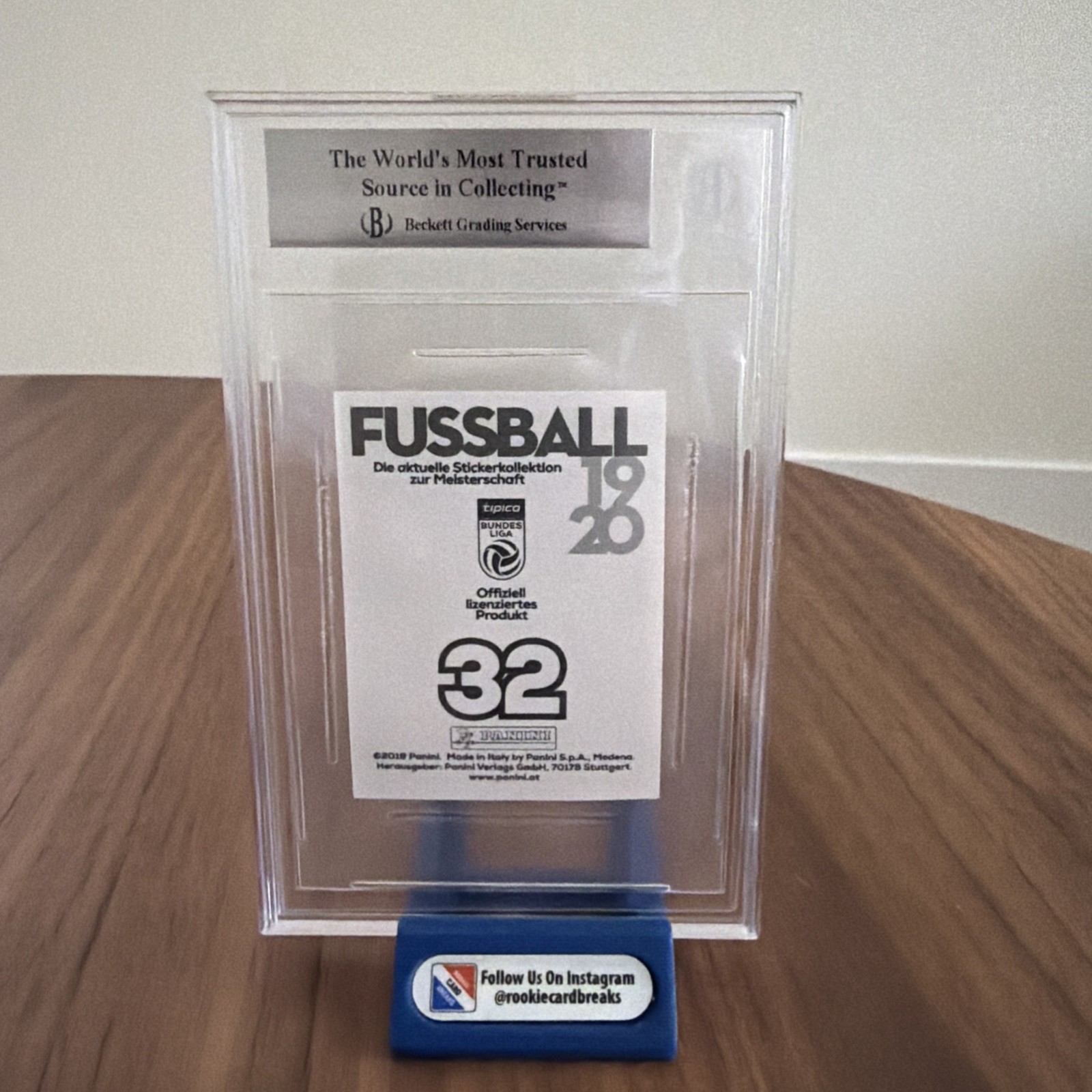 2019-20 Panini Fussball Austrian Bundesliga Stickers #32 Erling Haaland BGS 9 RC