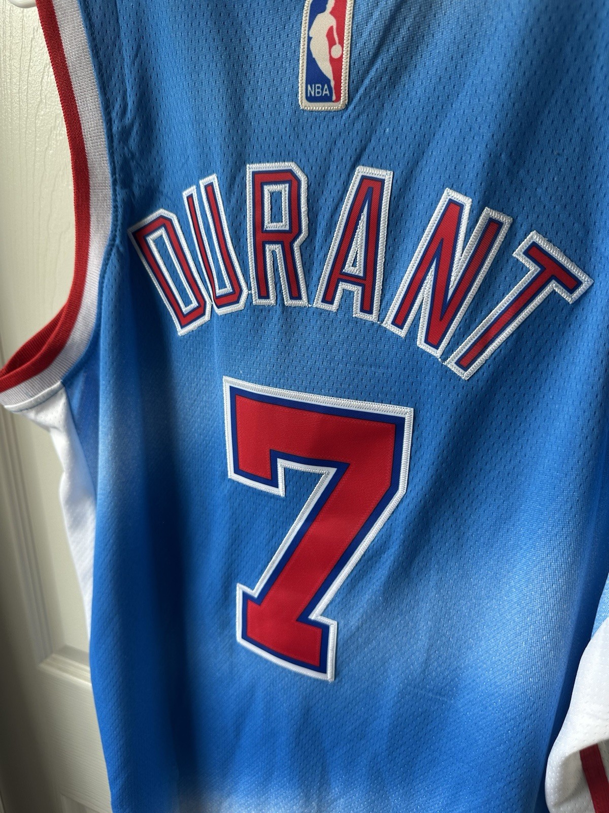 Kevin Durant Brooklyn Nets Nike City Classic Jersey sz 50 Throwback