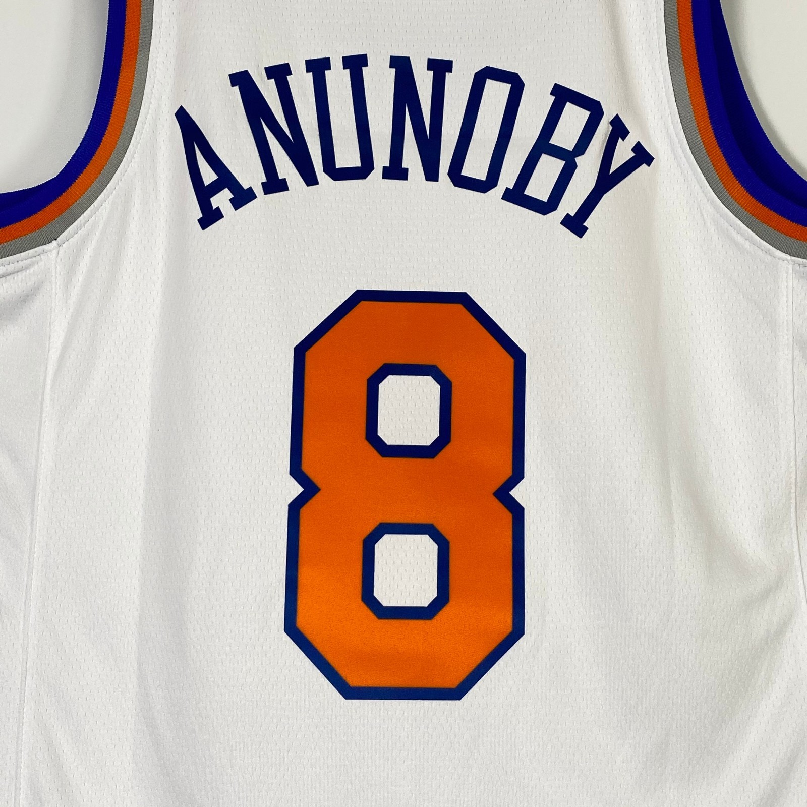 OG Anunoby #8 Jersey, White, Crew Neck, Men’s Sizes S-2XL