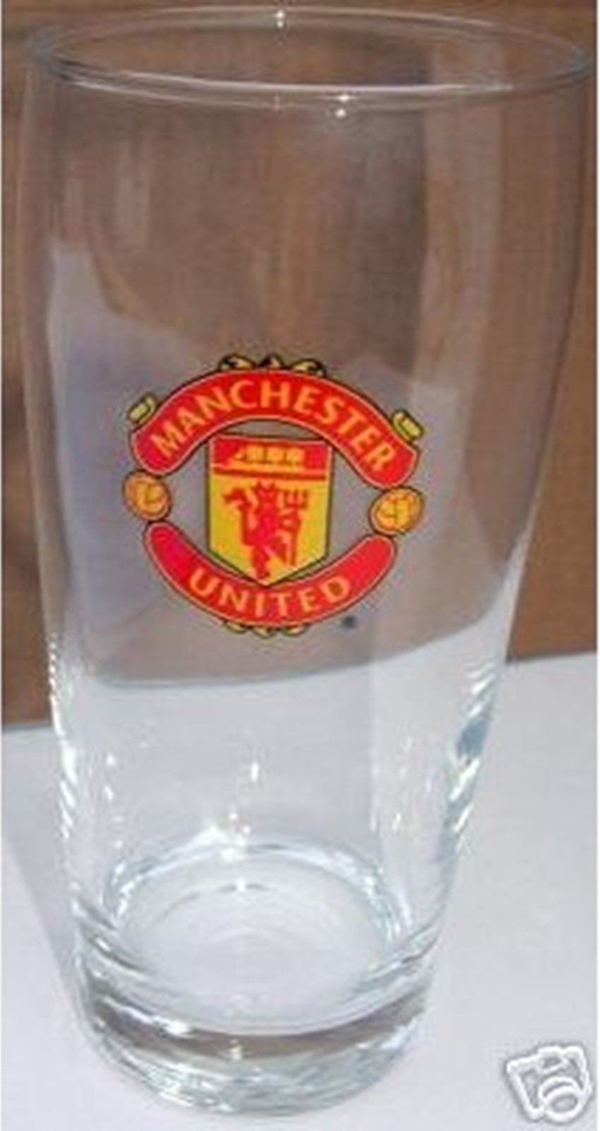 Original Manchester United FC Beer Glass 0.5 L New In Display Packaging