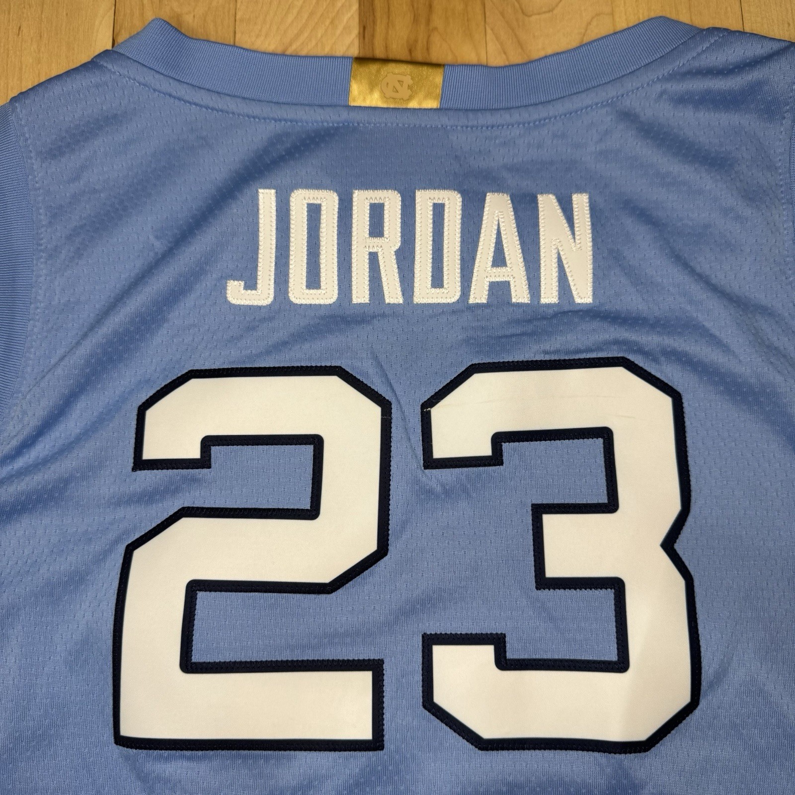 Michael Jordan North Carolina Tar Heels Jersey 23 Mens 2XL Blue White UNC Nike