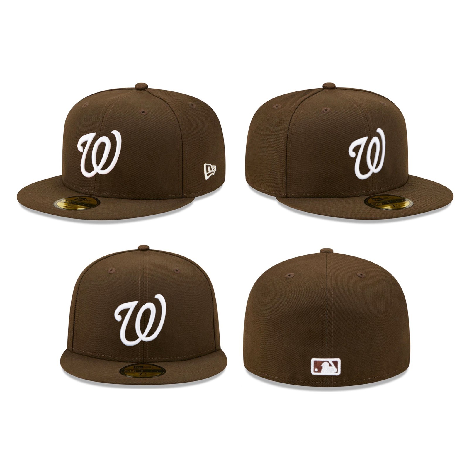 Washington Nationals WAS MLB Authentic New Era 59FIFTY Fitted Cap – 5950 Hat
