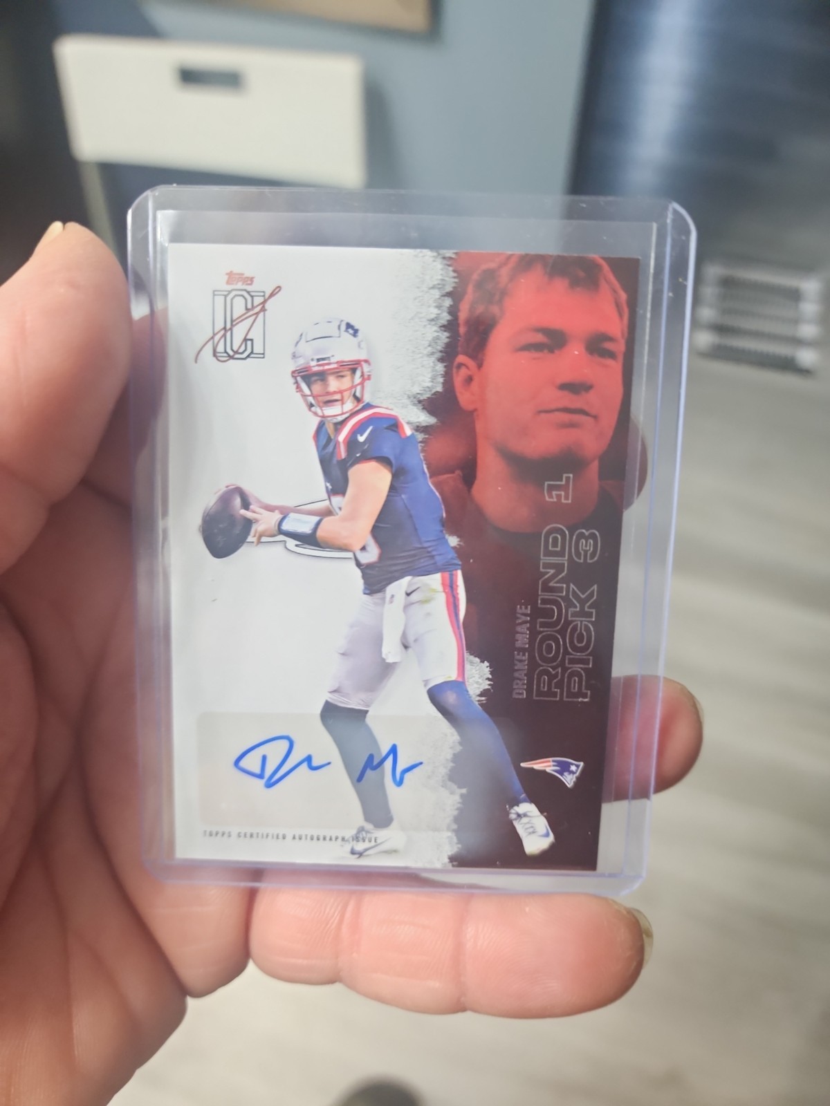 Topps Signature Class 2025 Drake Maye Auto