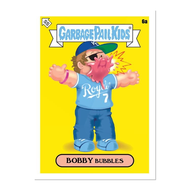 2022 Topps MLB x Garbage Pail Kids: Series 1 by Keith Shore – 5 Pack Box
