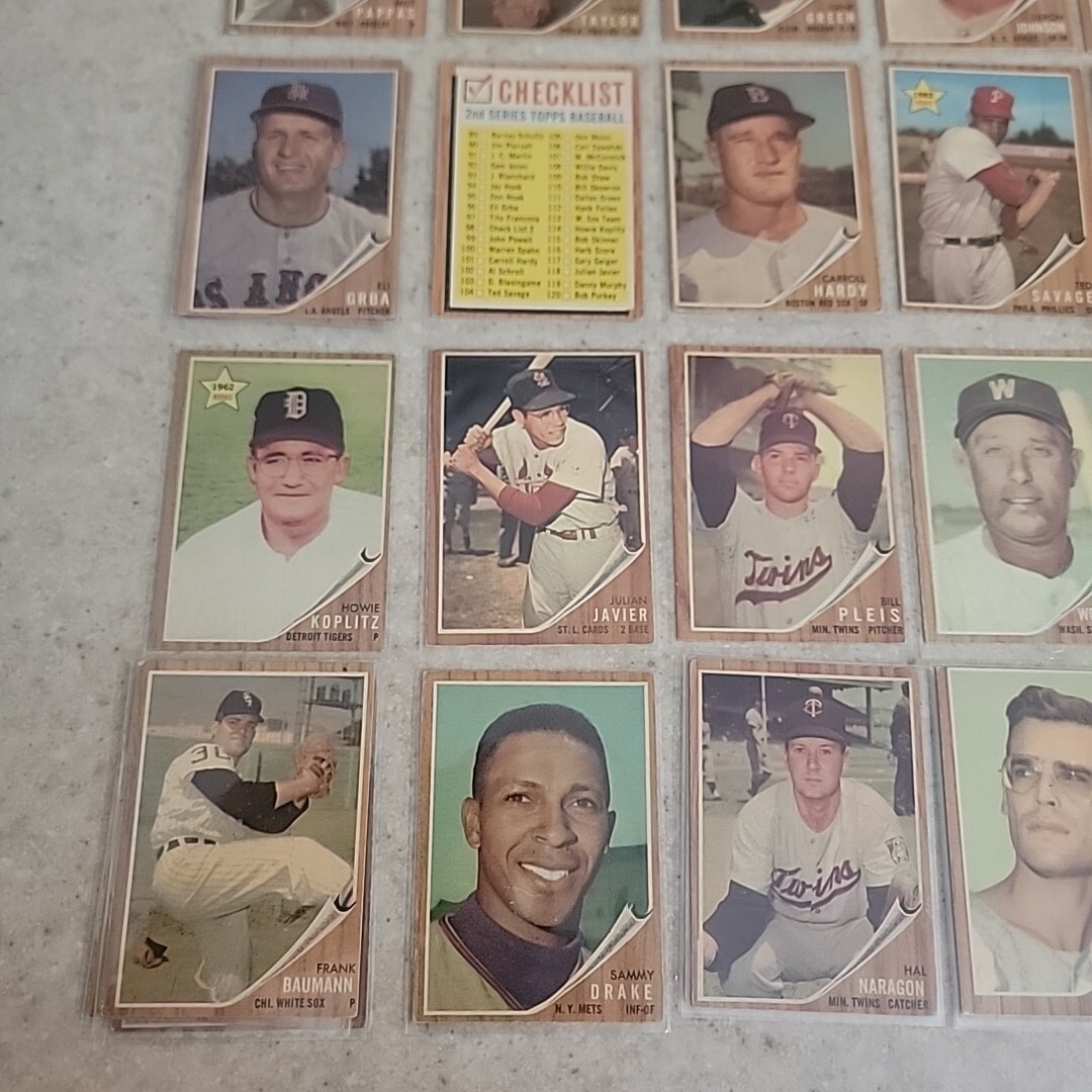 1962 Topps Baseball Your Choice