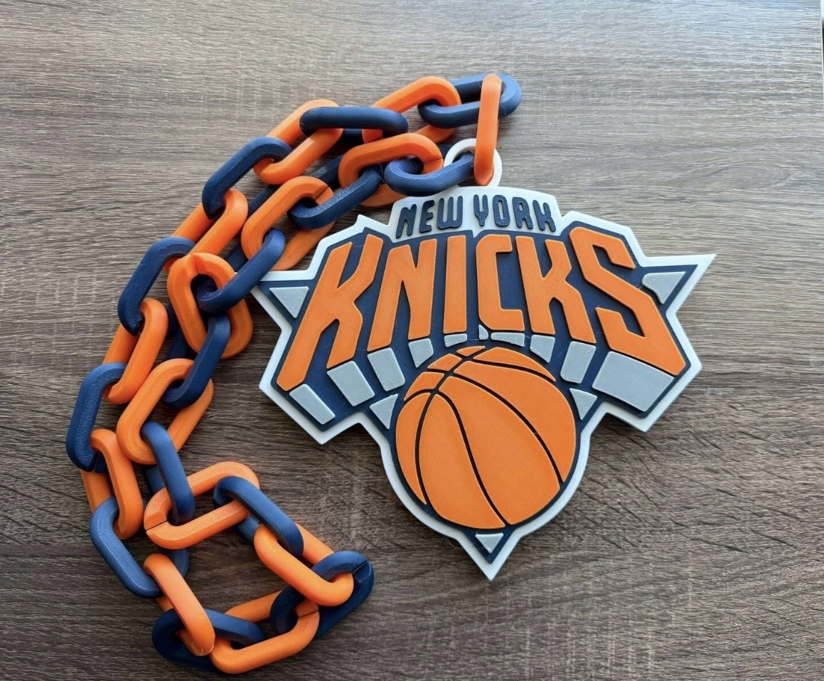 New York Knicks Oversized Necklace, Hype Chain [Made to Order]