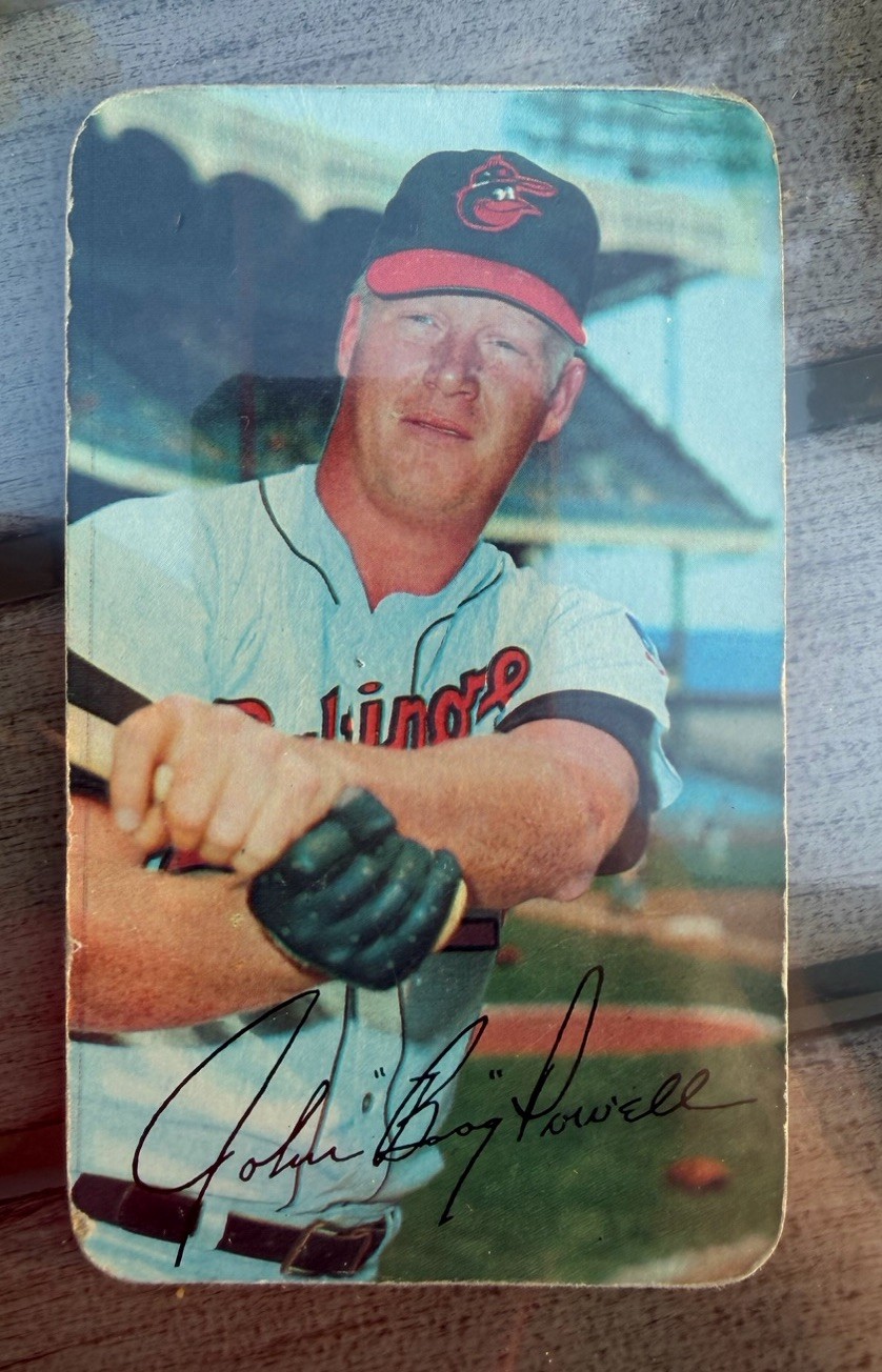 1970 Topps Super #38 Boog Powell Orioles SHORT-PRINT