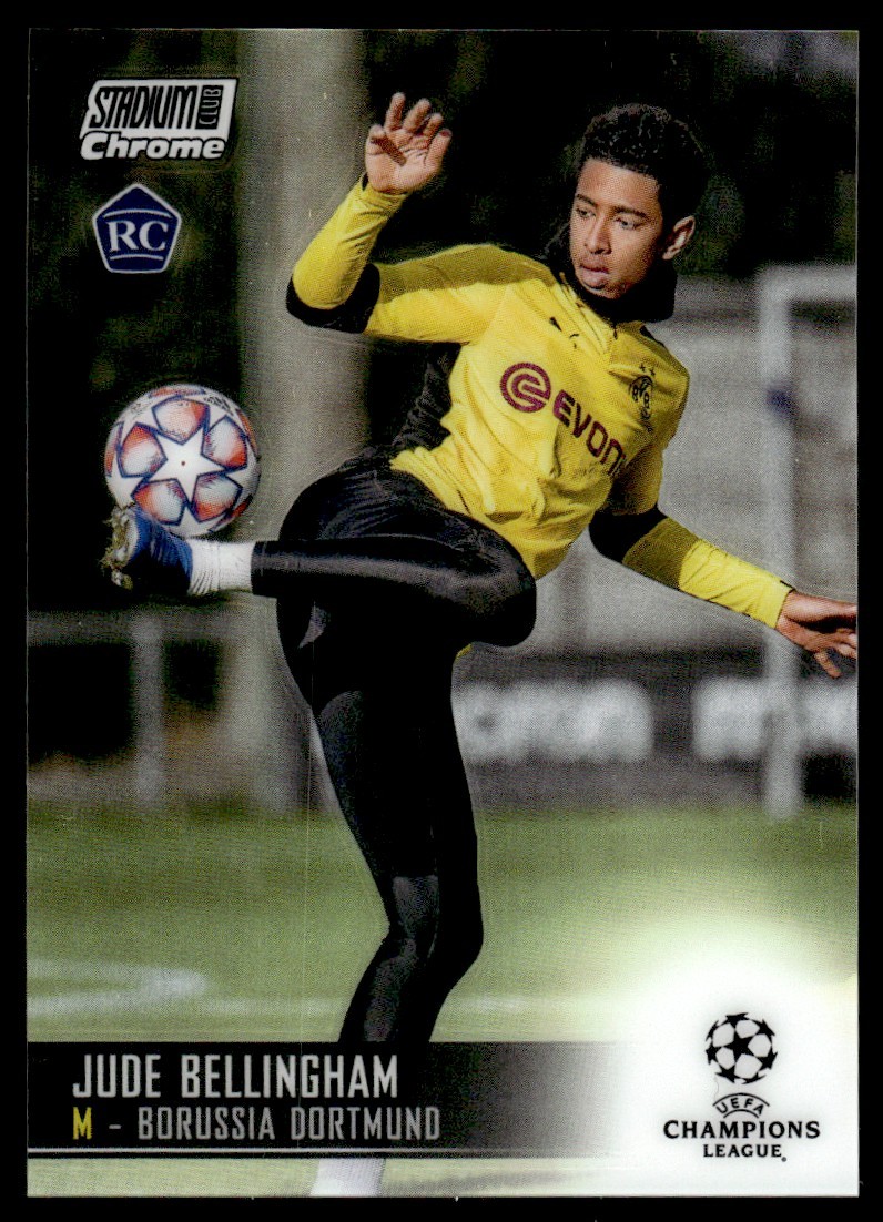 2021 Topps Chrome Stadium Club UEFA Jude Bellingham Rookie Germany #54