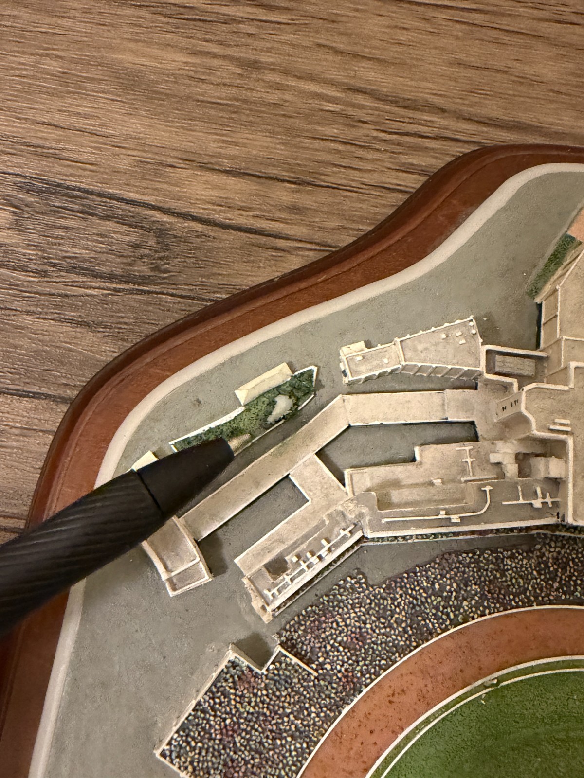 Danbury Mint Churchill Downs Horse Racing Replica Model