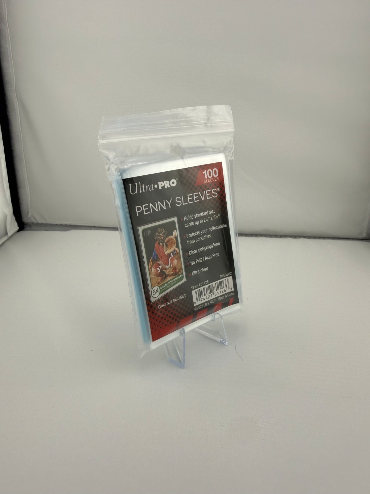 Ultra Pro Soft Penny Card Sleeves 100 Count packs-Volume Discounts FREE SHIPPING
