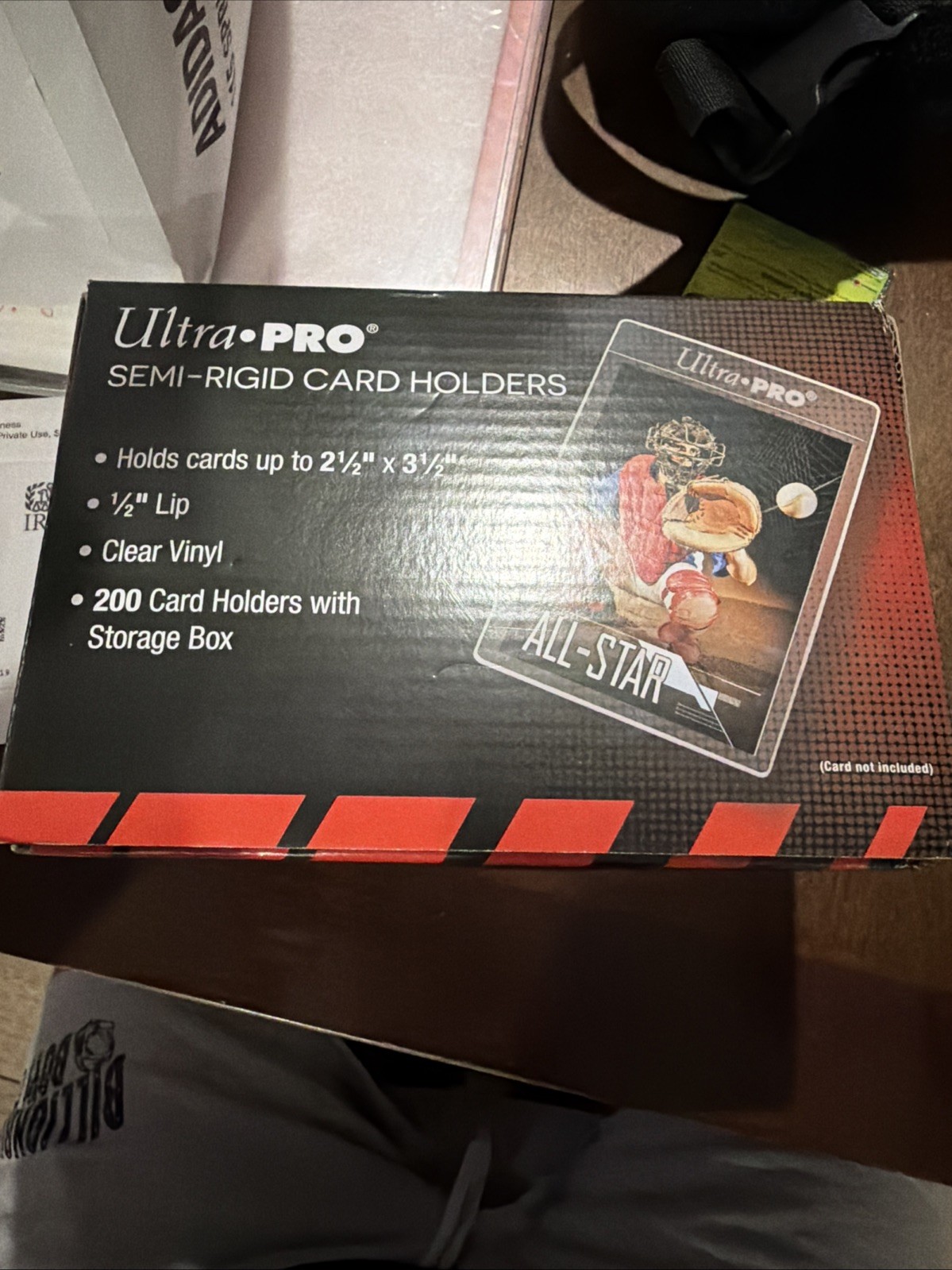 Ultra PRO Semi Rigid Card Sleeves – 140 Count