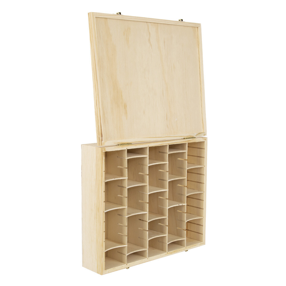 Wooden Sport Card Storage Box Trading Card Organizer Football Card Collection US