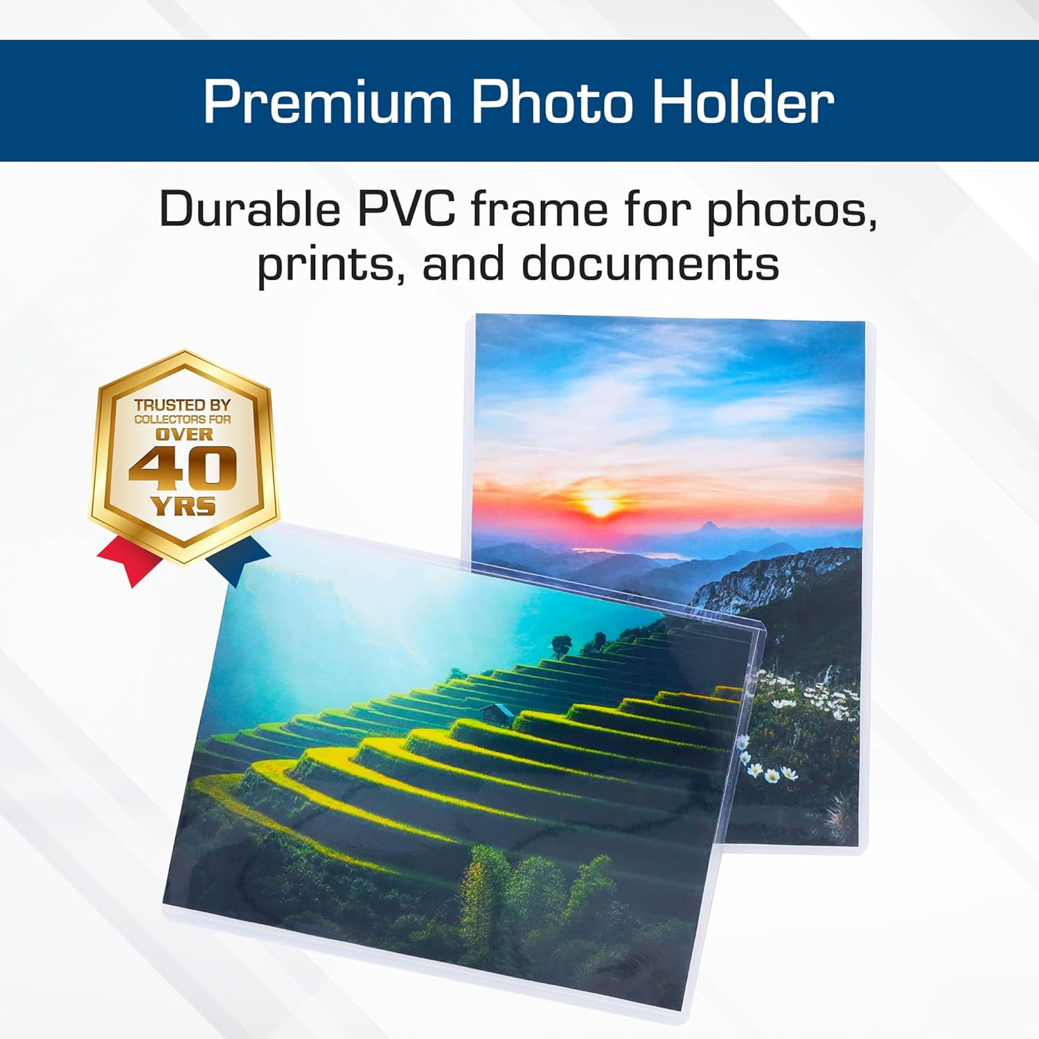 BCW 6X8 Toploaders for Photos | 25-Pack | 6X8 Toploaders,Clear Rigid PVC Protect