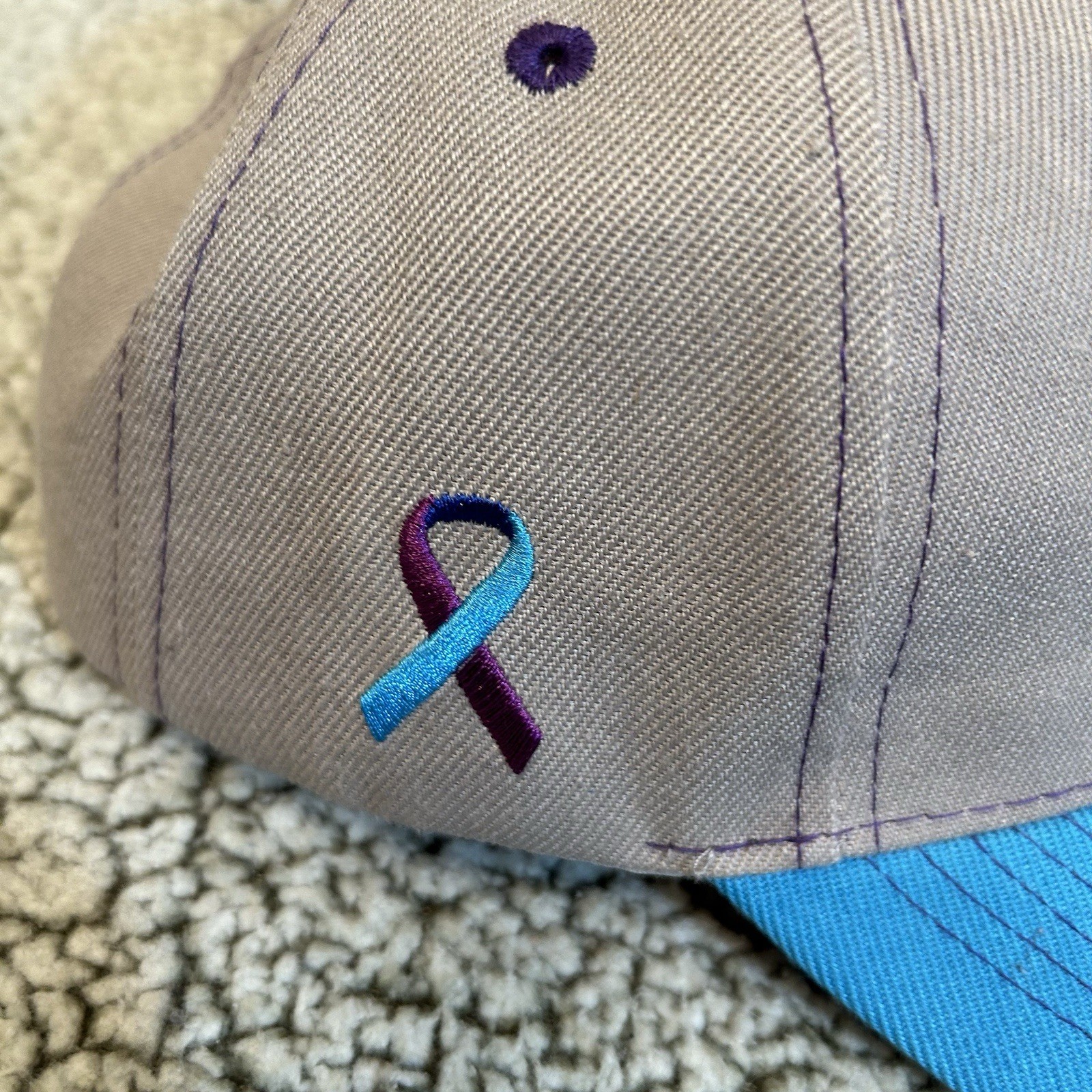Delmarva Shorebirds Hat MILB Promotional Adventures Suicide Prevention Adjustabl