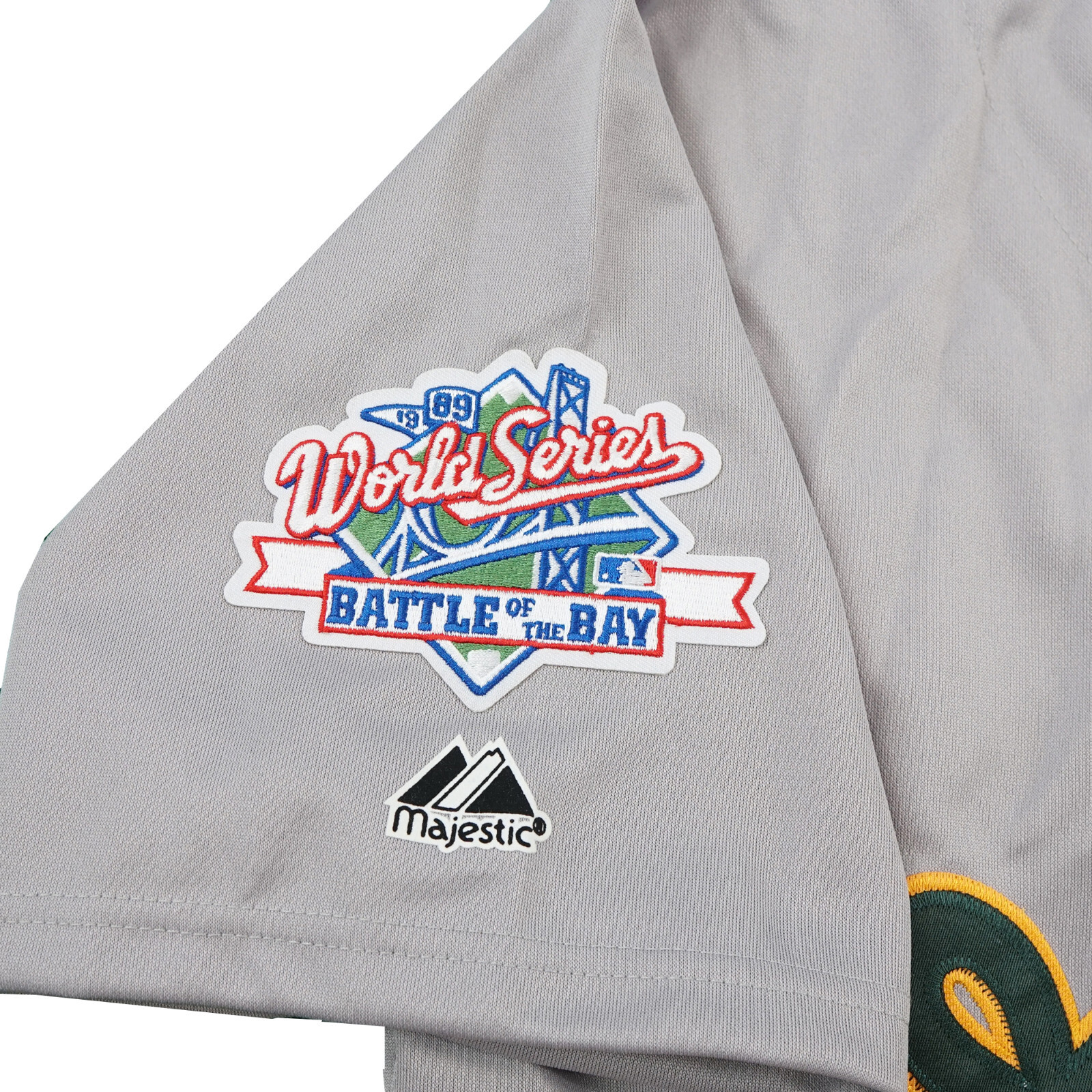 Rickey Henderson Oakland Athletics 1989 World Series Grey Road Men’s Jersey