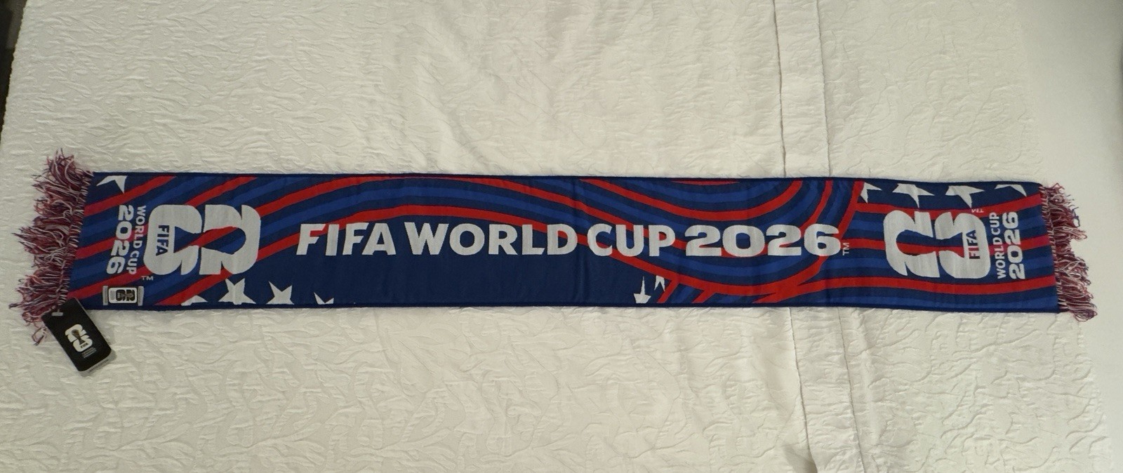 USA vs Bosnia/Herzegovina FIFA World Cup 2026 Match 81 Soccer Scarf