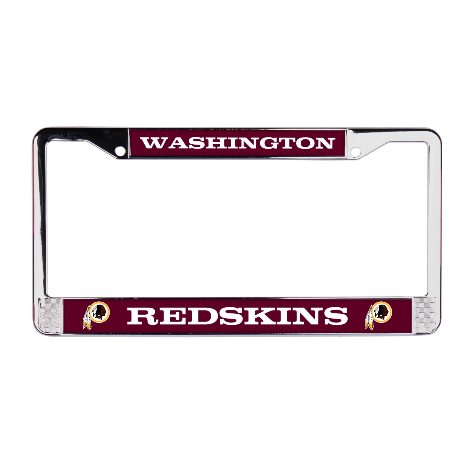 Washington Redskins NFL 3D Polyurethane Chrome License Plate Frame for Car-Truck