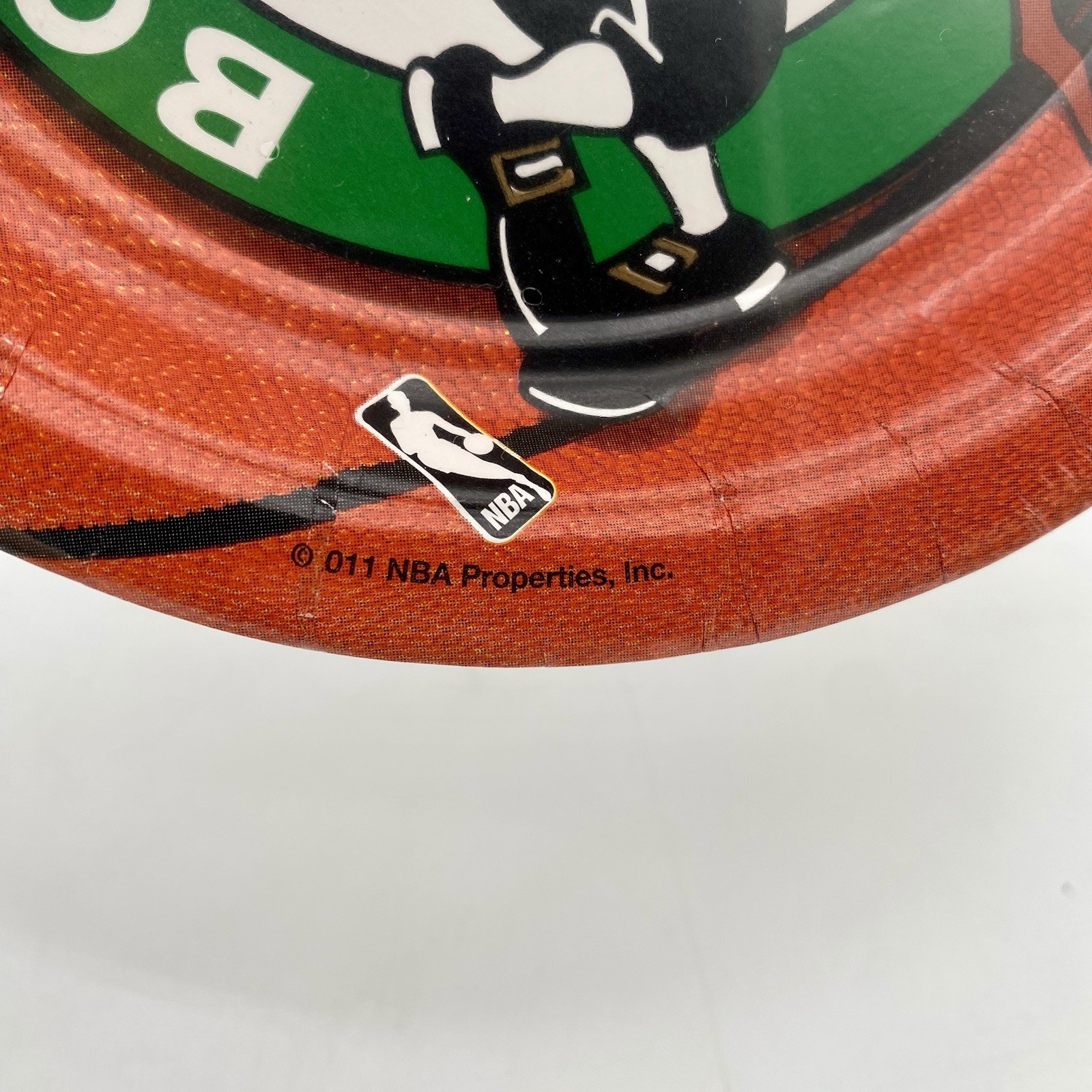 NBA Properties Boston Celtics Basketball Team Amscan Paper Plates USA Mascot