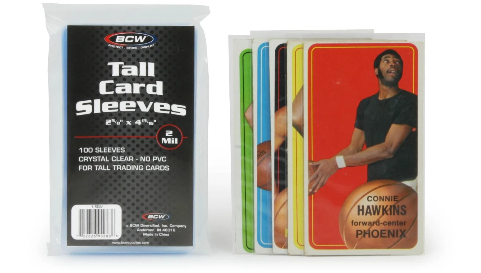 500 BCW Tall Soft Card Sleeves New Basketball Card Sports Widevision Gameday 3×5