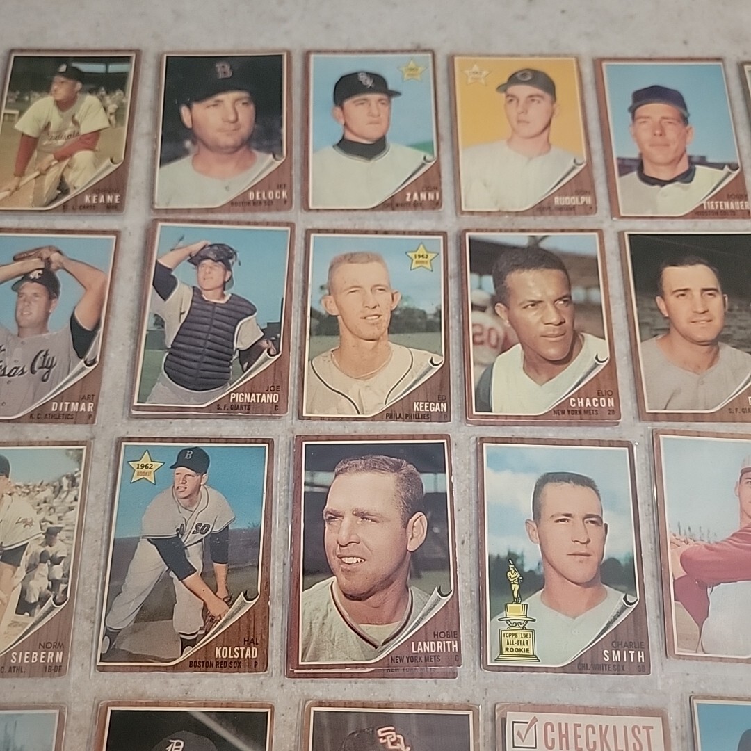 1962 Topps Baseball Your Choice