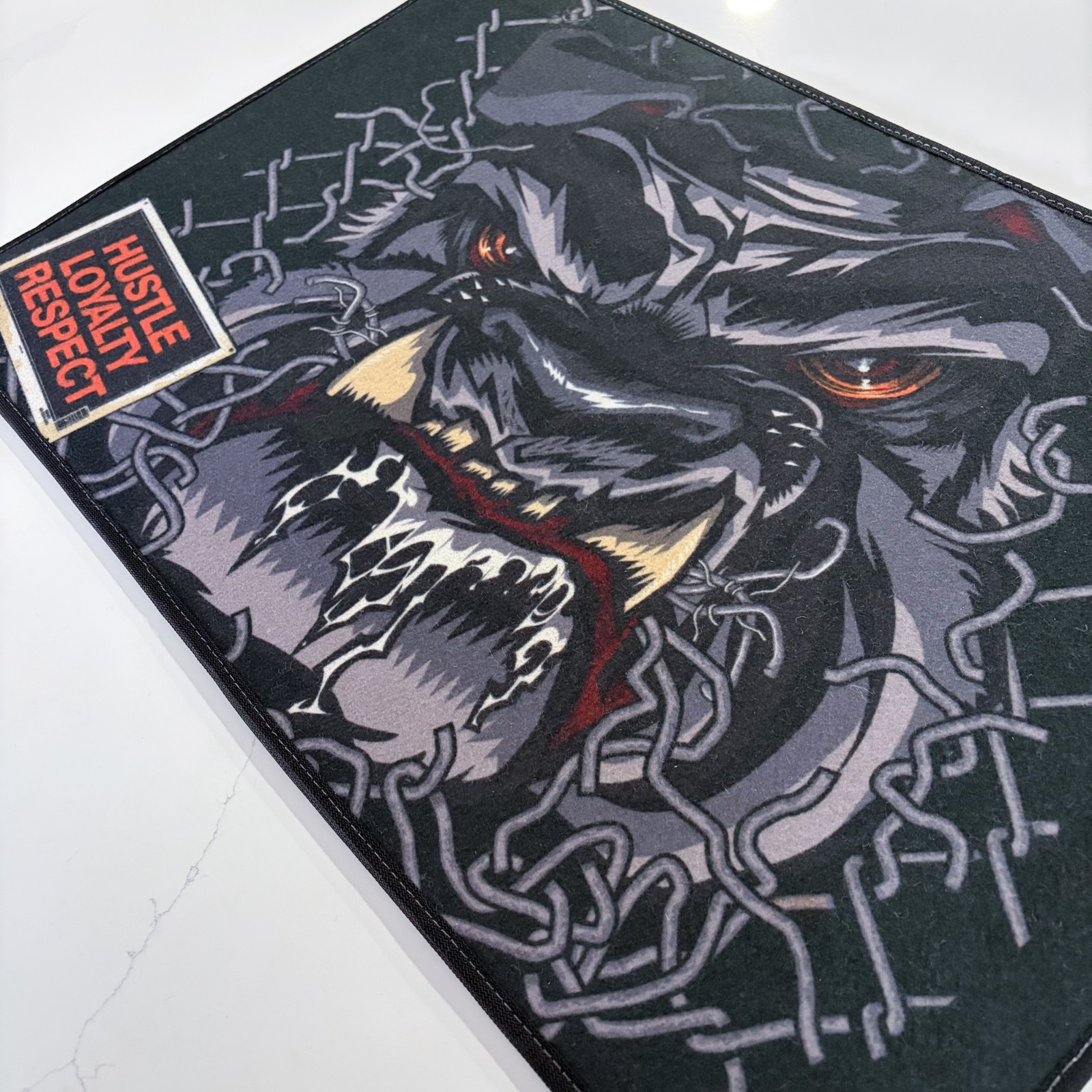John Cena Floor Mat WWE Welcome Rug Hustle Loyalty Respect 2007 20×30 Exclusive