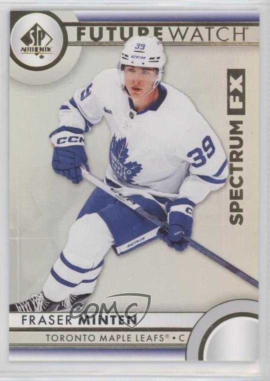 2023-24 SP Authentic Spectrum FX Future Watch Fraser Minten #S-76 Rookie RC 14sr