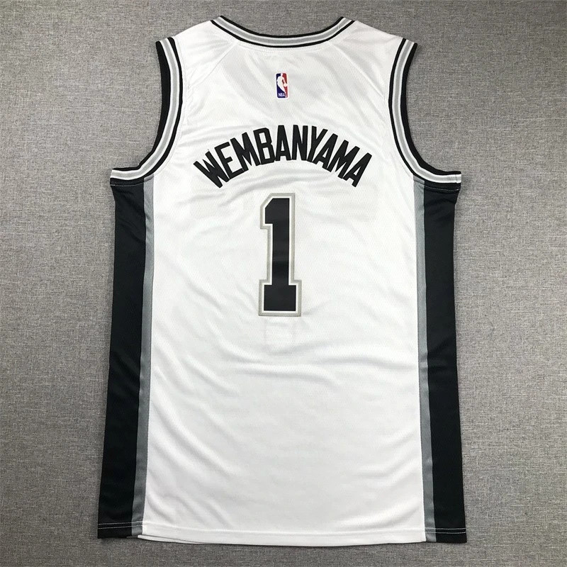 Free Tax New 2026 #1 Wembanyama Men’s Stitched Jersey 9 Colors