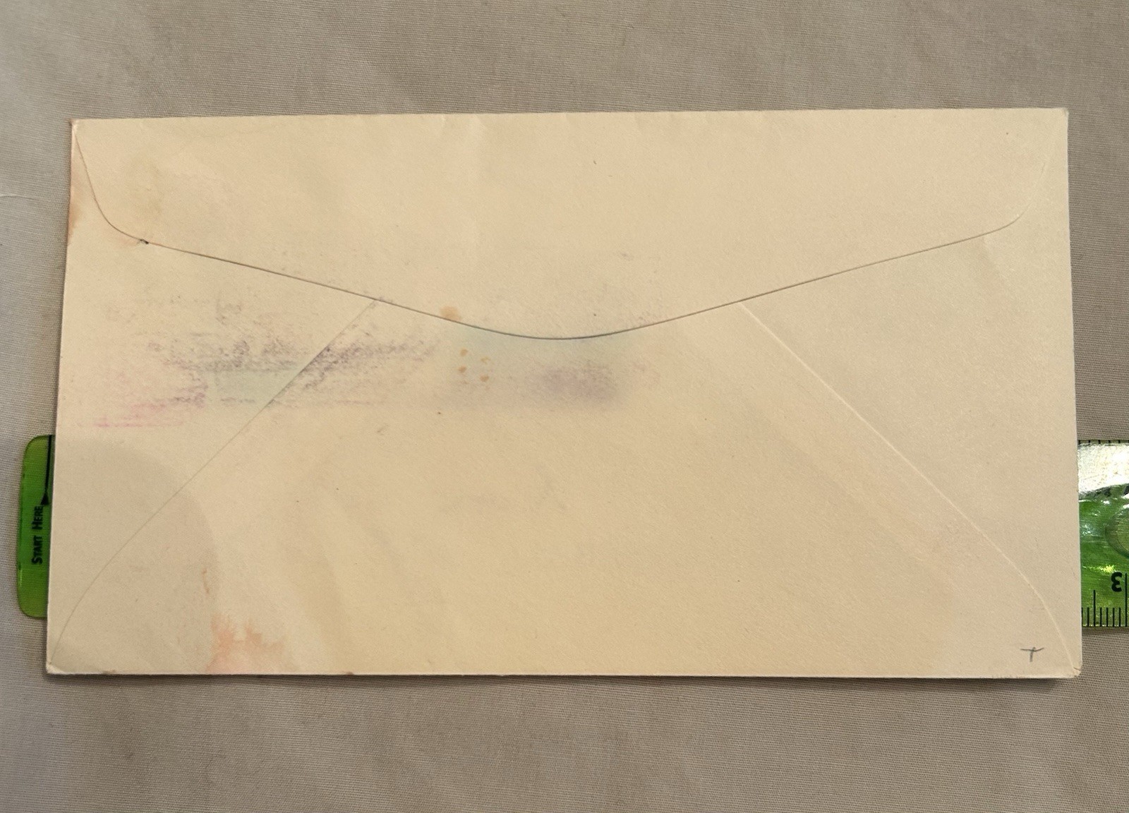 Autograph Signed Postal Cover Ron Teasley New York Cubans Negro League Baseball