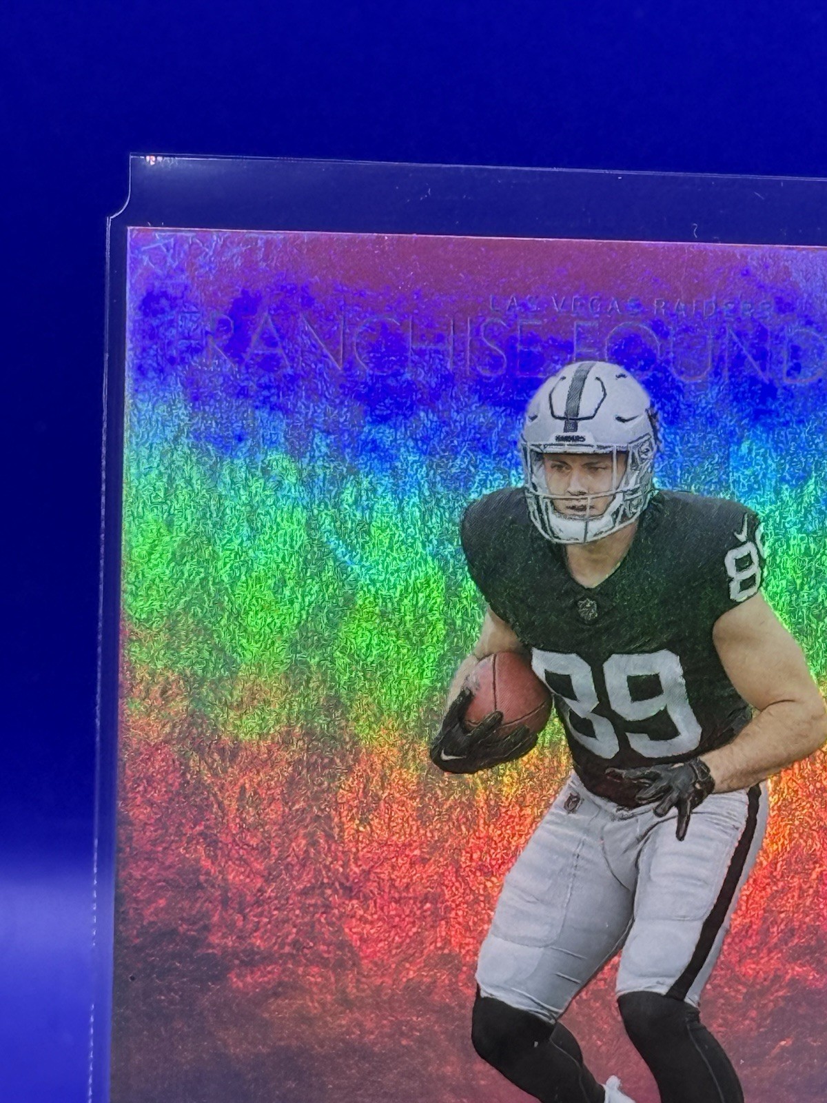 2024 Panini Certified Brock Bowers Franchise Foundations RC Pink Mirror #/199