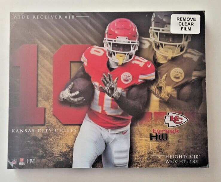 CHIEFS TYREEK HILL PRINTED ACRYLIC-GLASS 8X10