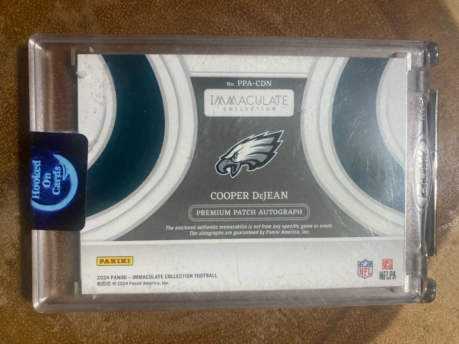 2024 Panini Immaculate Collection – Premium Patch Autographs Cooper DeJean…