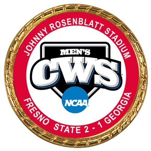 Tribute Coin Fresno State St Bulldogs 2008 Men’s World Series Champions