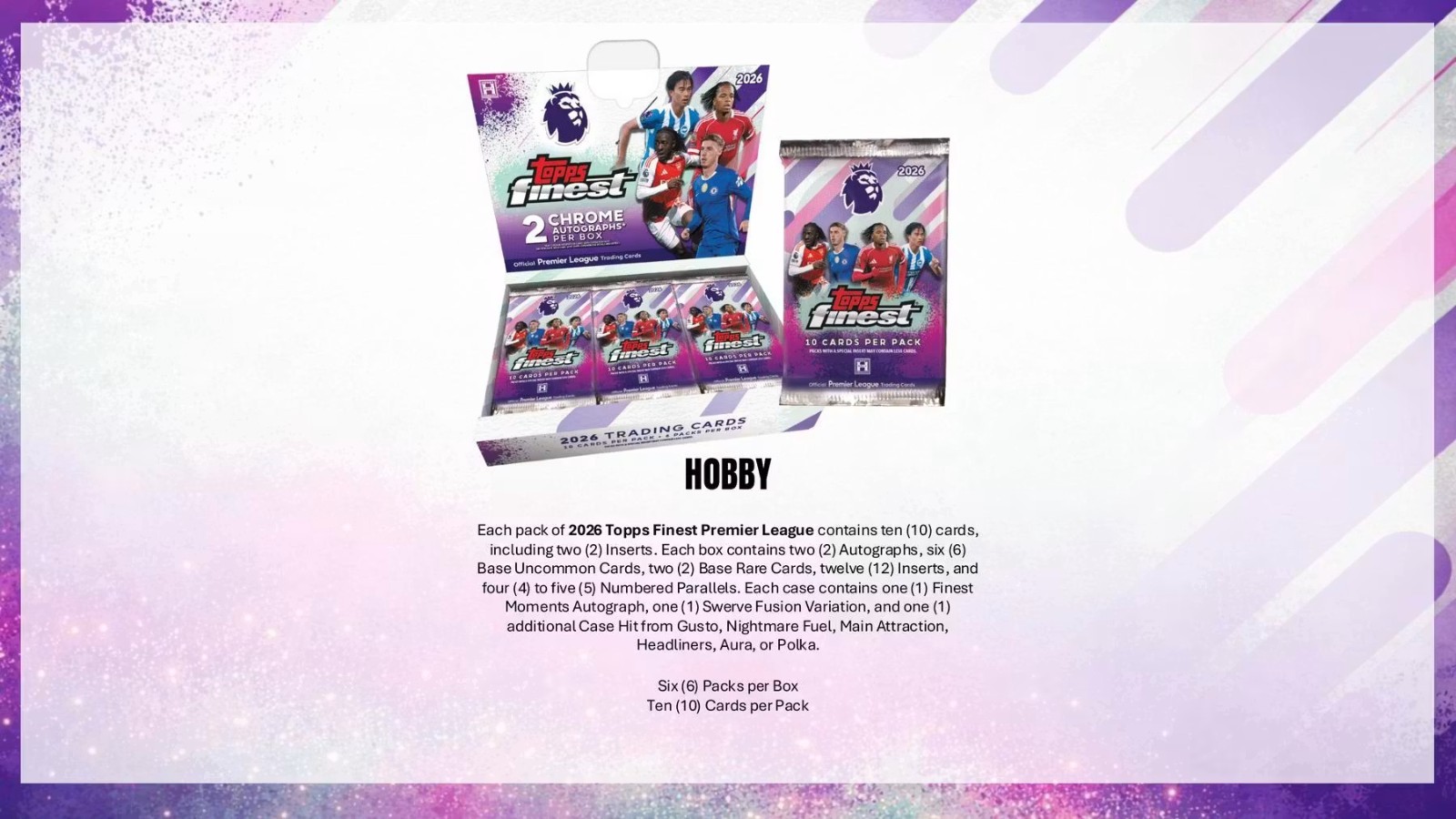 2026 TOPPS FINEST PREMIER LEAGUE SOCCER EPL HOBBY BOX – NEW – FREE SHIP 🔥🔥🔥
