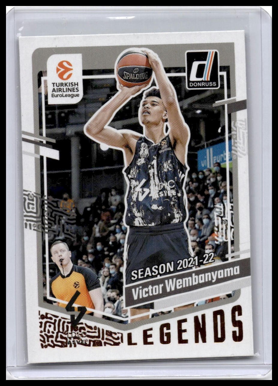 2023-24 Donruss EuroLeague #161 Victor Wembanyama