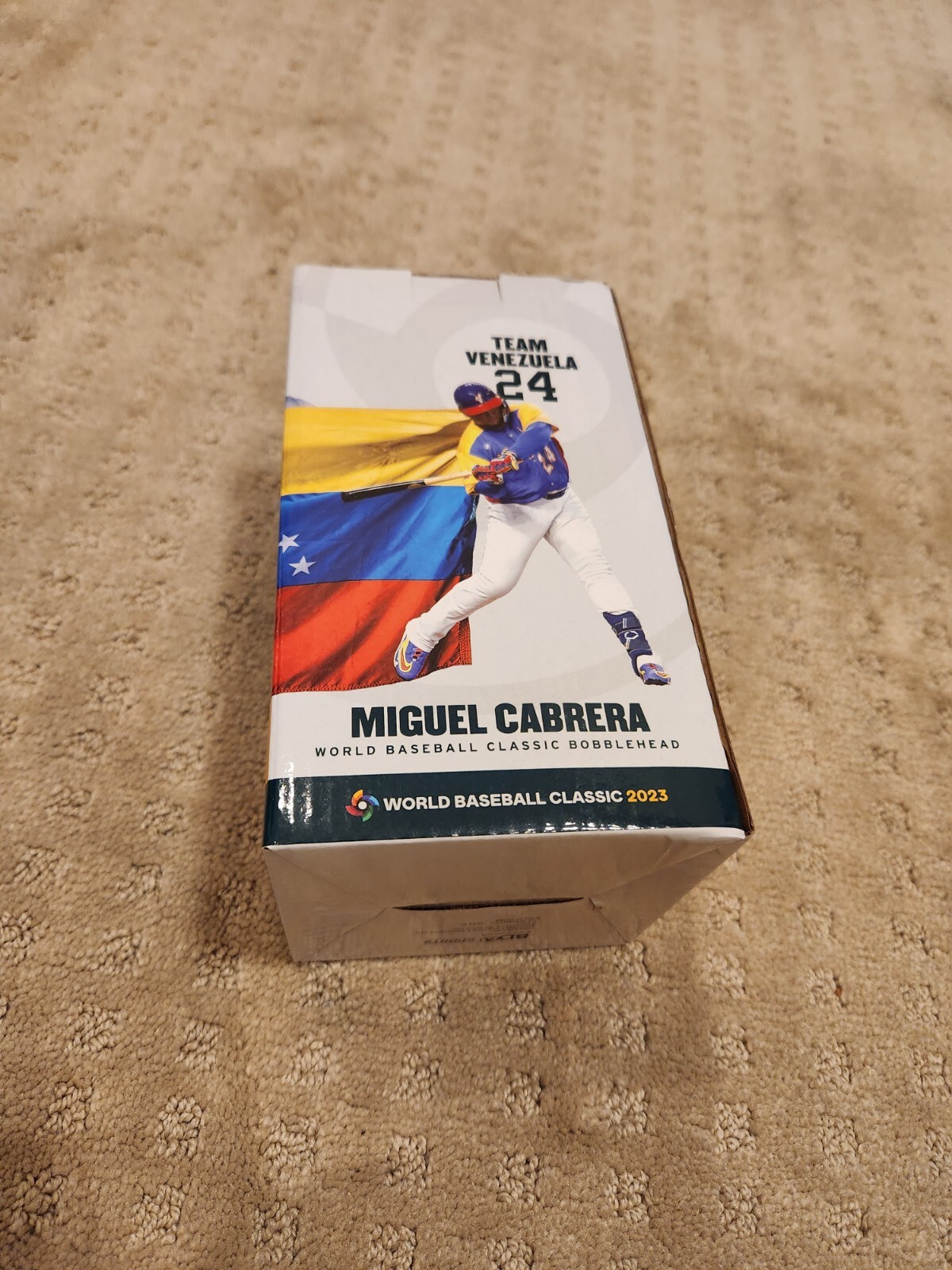 Detroit Tigers Miguel Cabrera Venezuela World Baseball Classic Bobblehead SGA