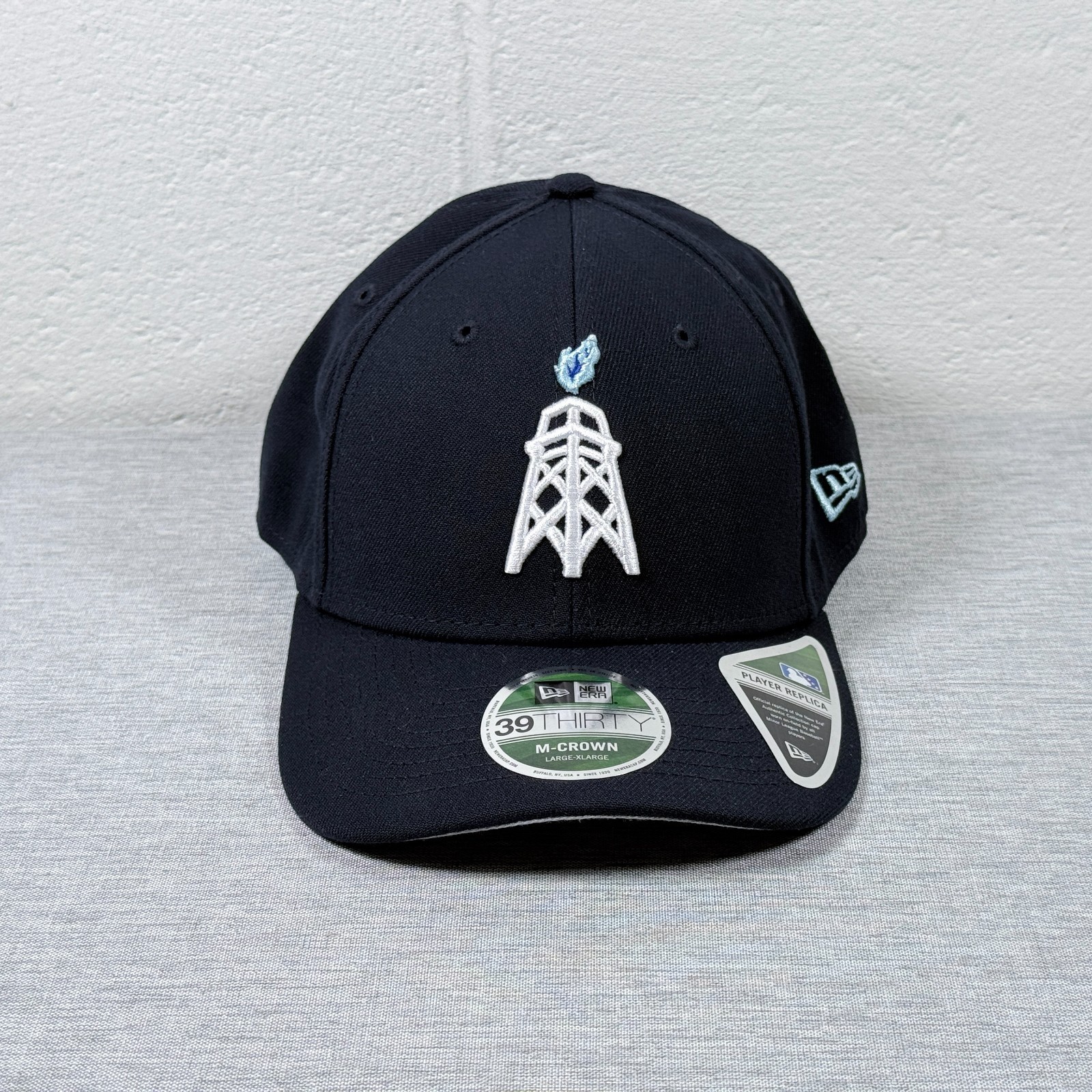 Tulsa Drillers MiLB Oil Derrick New Era 39THIRTY Men’s Flex Fit Hat Size L/XL