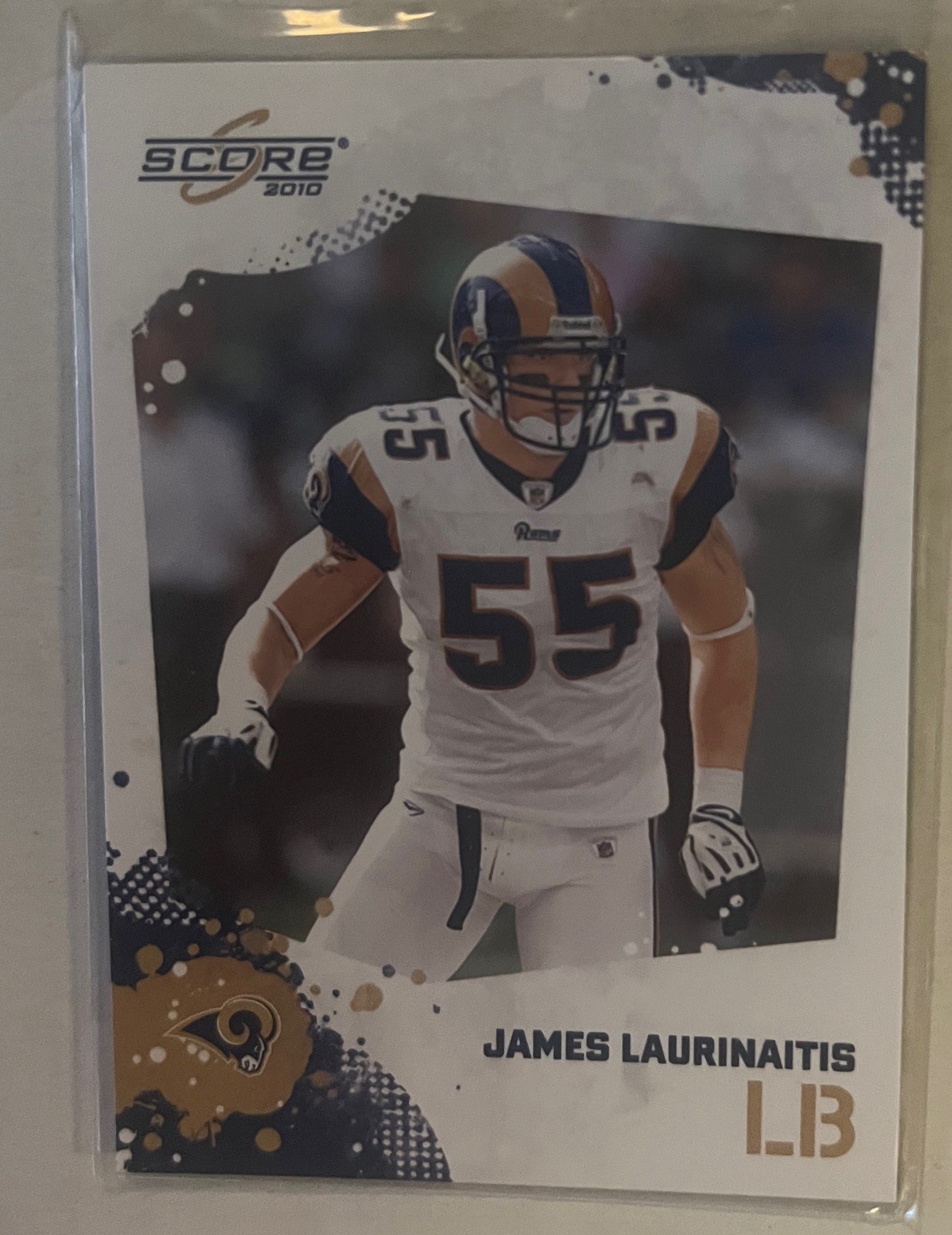 2010 Score #269 James Laurinaitis St Louis Rams Football Card