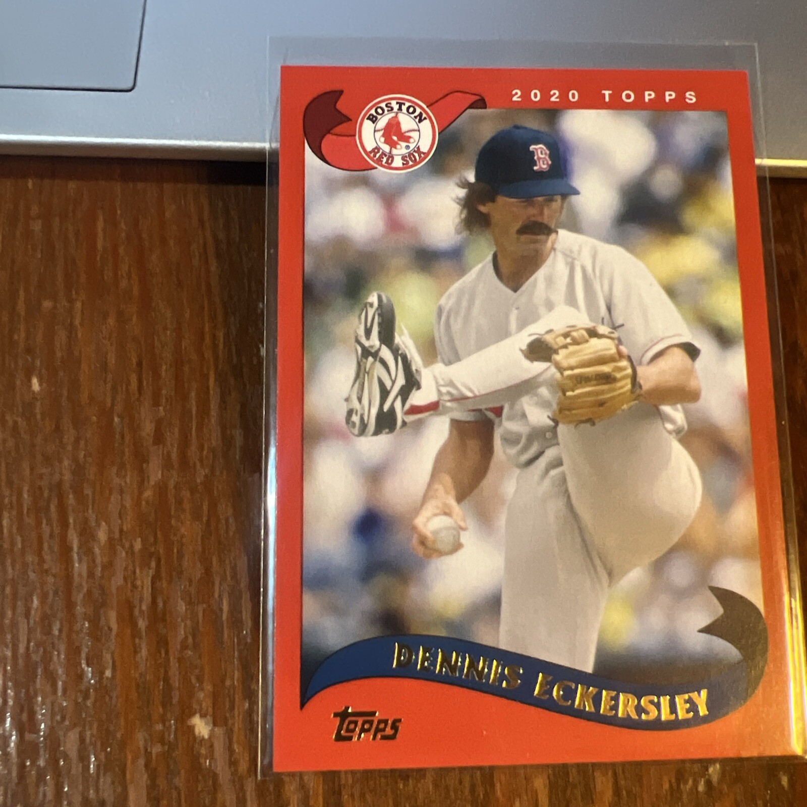 Dennis Eckersley 2020 Topps Red Border Parallel #255 Red Sox A’s HOF /75
