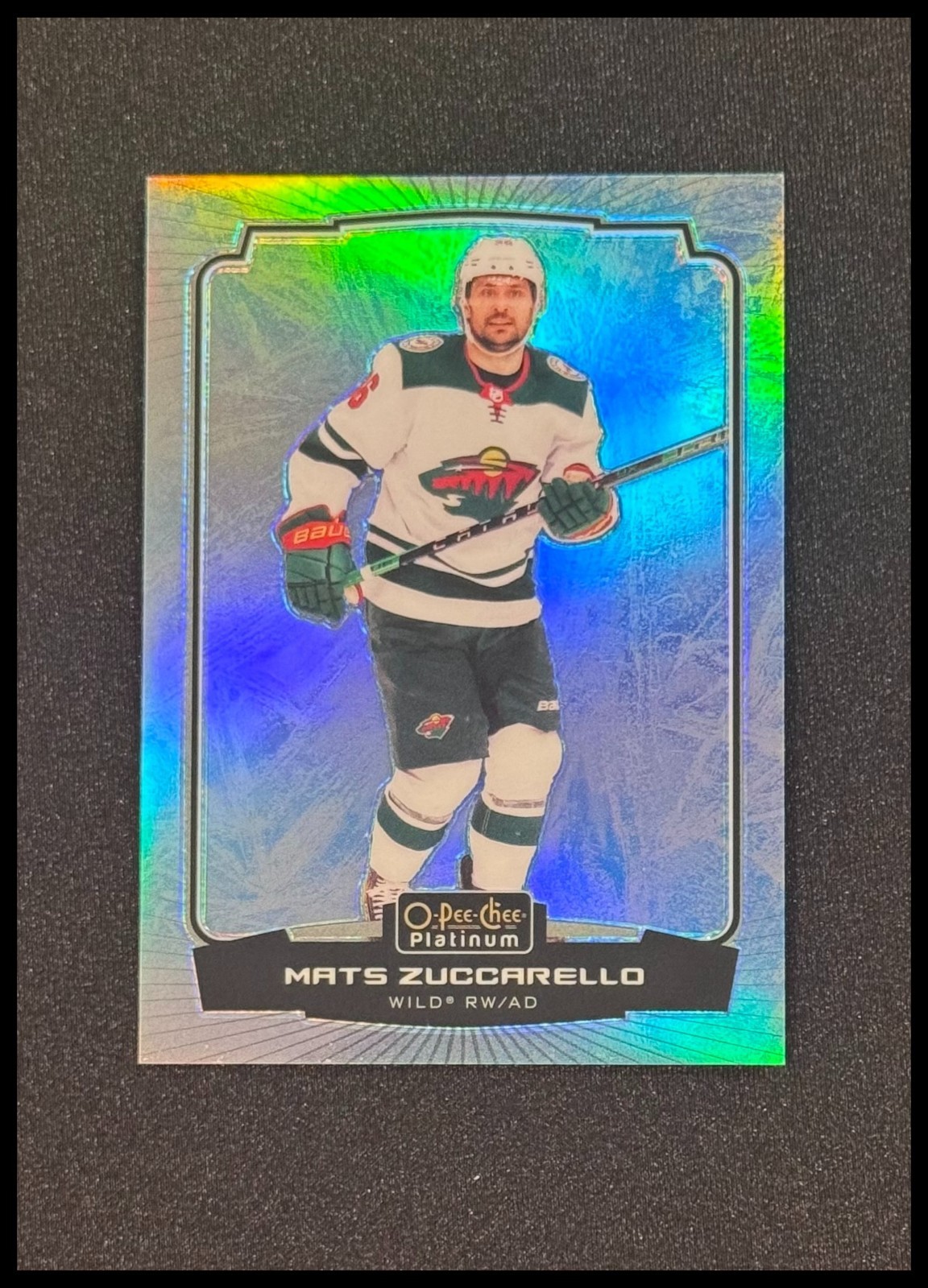 2022-23 O-Pee-Chee Platinum #33 Mats Zuccarello Arctic Freeze OPC 75/99 Wild