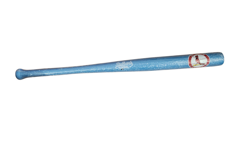 NEW ST. LOUIS CARDINALS Official MLB Wooden Mini Miniature Baseball Bat Blue 18″