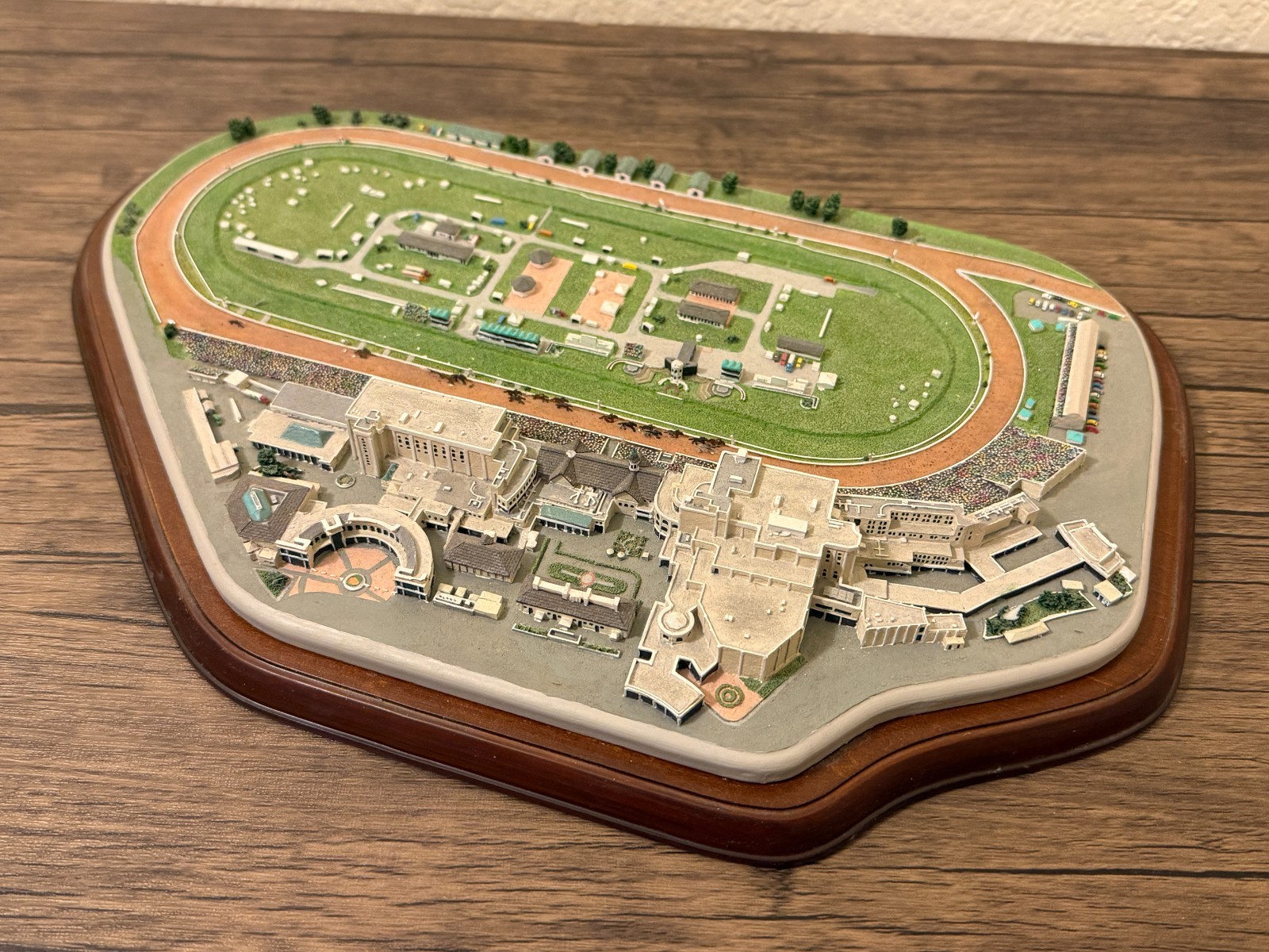 Danbury Mint Churchill Downs Horse Racing Replica Model