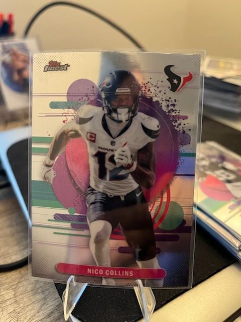 2025 Topps Finest Nico Collins #165 Uncommon Houston Texans