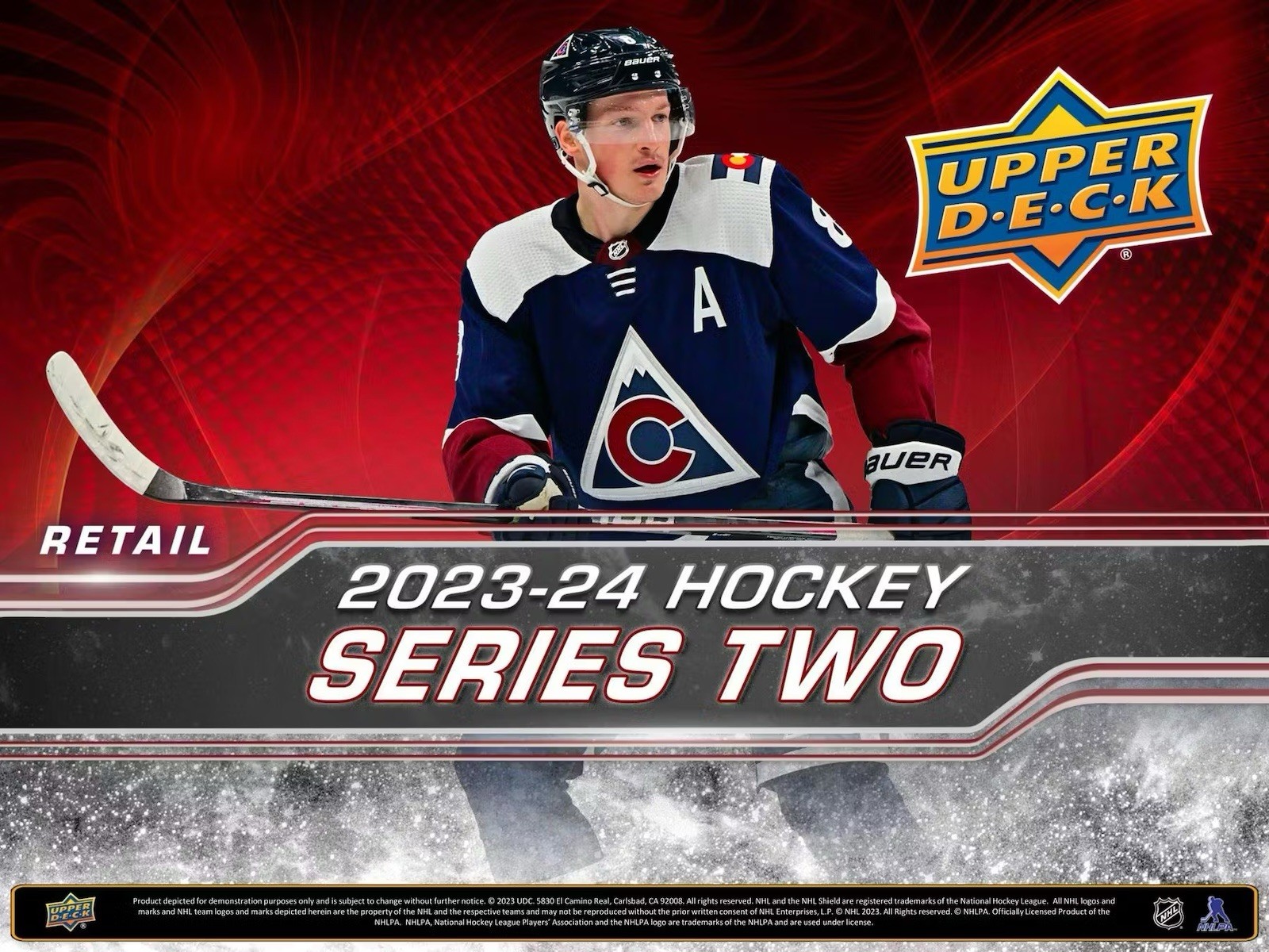 2023-24 Upper Deck Series 2 Hockey Tin